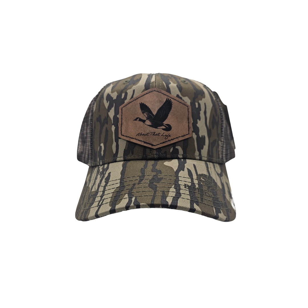 Goose/Leather Patch/Bottomlands Camo