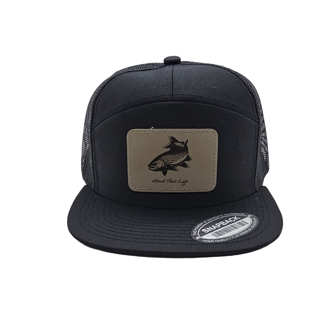 Trout/Leather Patch/Black