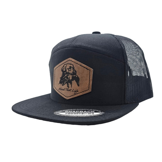 Duck Dog/Leather Patch/Black