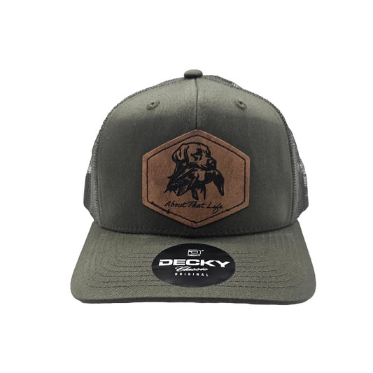 Duck Dog/Leather Patch/Oive