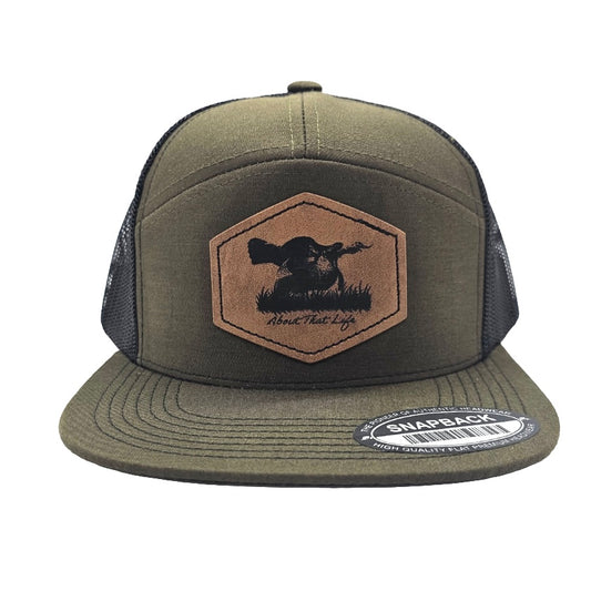 Turkey Gobble/Leather Patch/Olive/Black