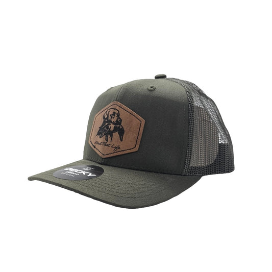 Duck Dog/Leather Patch/Oive