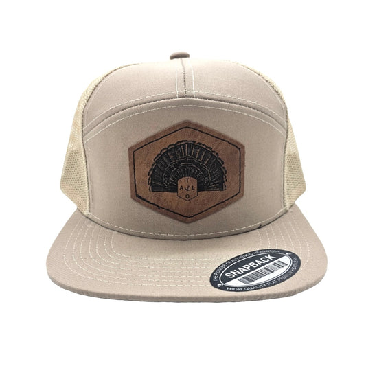 ATLO Turkey Fan/Leather Patch/Beige