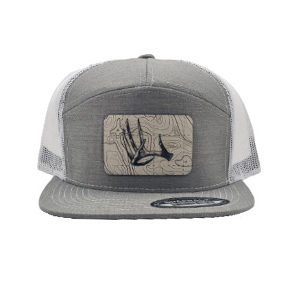 Shed Antler/Tan Topo Patch/Grey/White