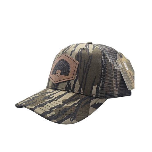 ATLO Turkey Fan/Leather Patch/Bottomland